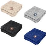 HH8070 Alpine rPET Sherpa Blanket With Embroidered Custom Imprint